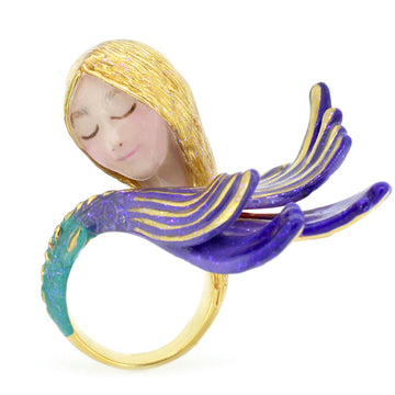 Mermaid Ring Jewelry Good After Nine TH 