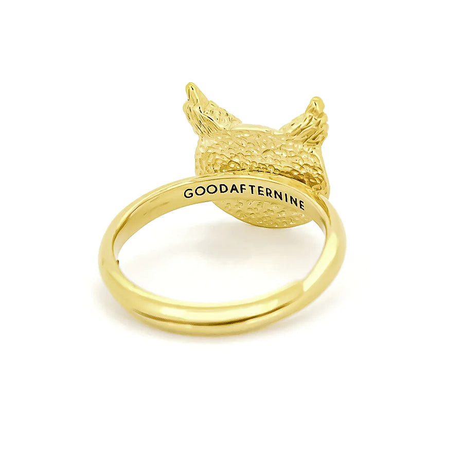 Merry Great Horn Owl Ring Jewellery Good After Nine TH 