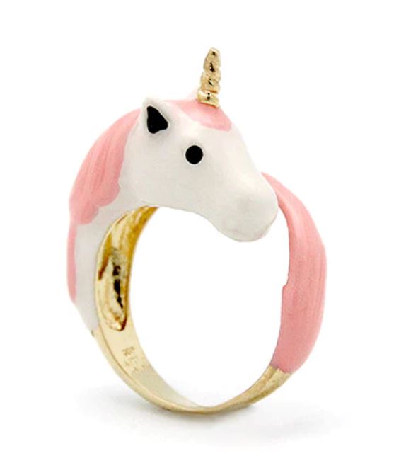 Mini Unicorn Ring Jewelry Good After Nine TH 