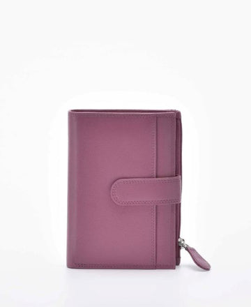 Morriset Leather Wallet Wallet Gabee Fuschia 