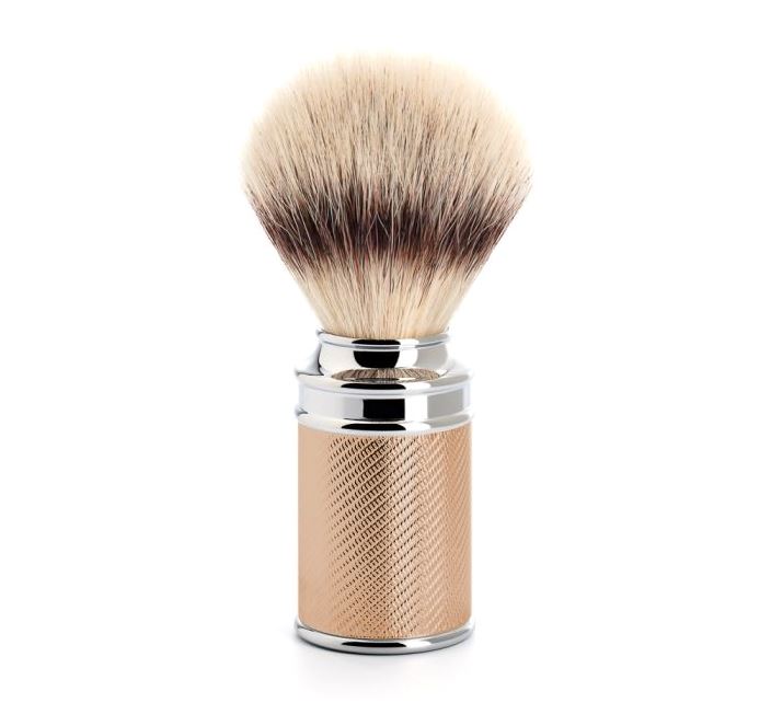 Mühle Traditional Silvertip Fibre Shaving Brush Shaving Barber Brands Rose Gold 