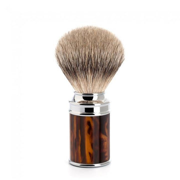 Mühle Traditional Silvertip Shaving Brush Shaving Barber Brands Silvertip Badger Tortoiseshell Resin 