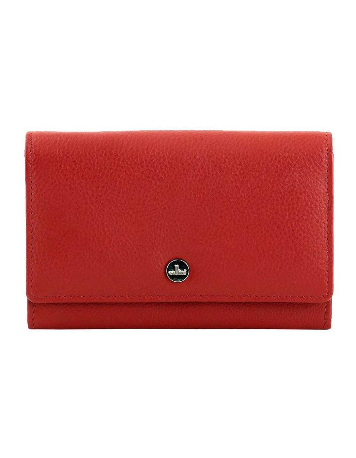 Murphy Flap-Over Leather Wallet Wallet Paragold Distributors Red 