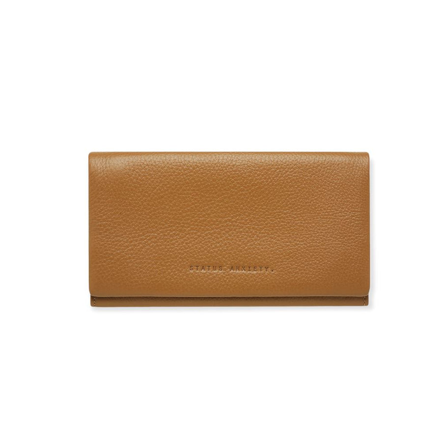 Nevermind Leather Wallet Wallet Status Anxiety Tan 