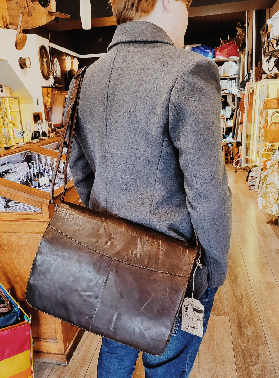 Ottawa Leather Satchel Bag Oran 