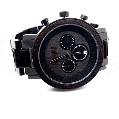 Ovo N Dark Wooden Watch Watch Fr33 Earth 