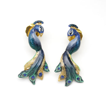 Peacock Earrings Good After Nine TH 