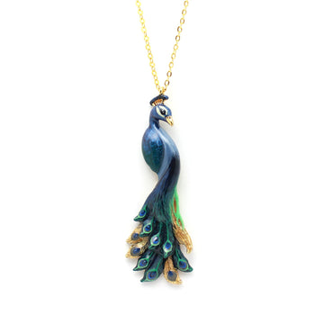 Peacock Necklace Good After Nine TH 