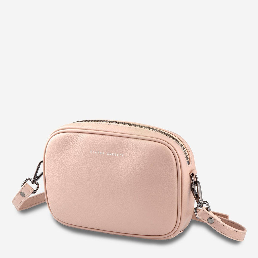 Plunder Leather Cross-Body Bag Bag Status Anxiety Dusty Pink 