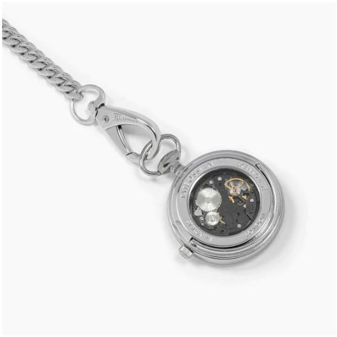 Pocket Watch with Silver Plating by Tateossian Men's Jewellery Cudworth 
