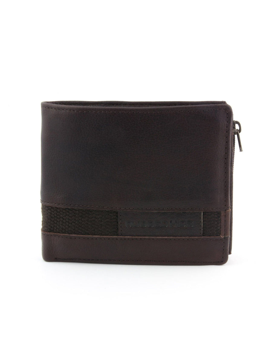 Quito leather wallet Wallet Oran Brown 