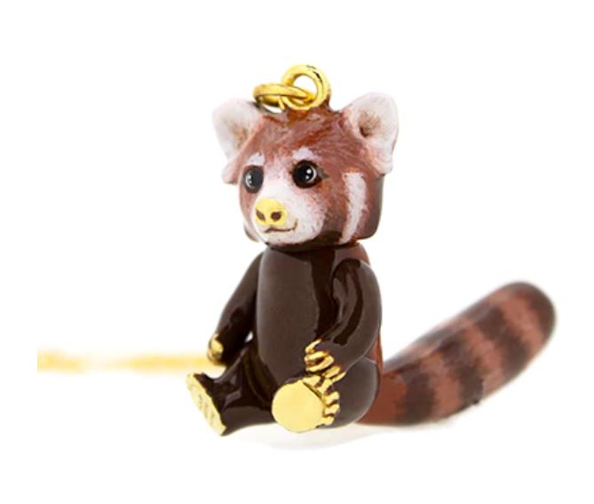 Raph Red Panda Necklace Good After Nine TH 