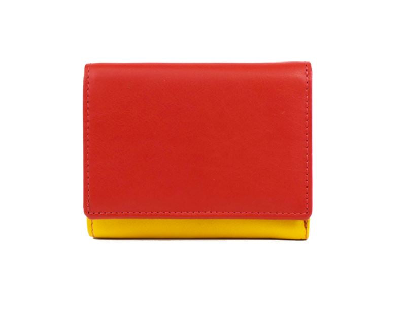 Ruby Leather Wallet Wallet Oran Citrus Combo 