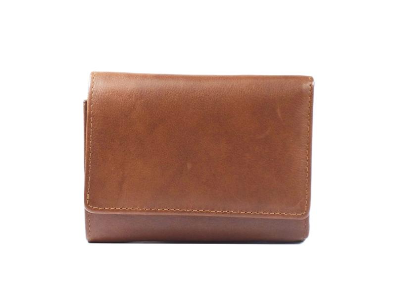 Ruby Leather Wallet Wallet Oran Toffee 