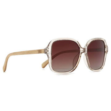 SCARLETT CHAMPAGNE - with White Maple Polarised Sunglasses Glasses Soek 