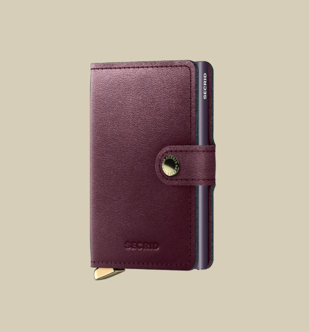 Secrid Miniwallet - Dusk Wallet Design Mode International Dusk Bordeaux 