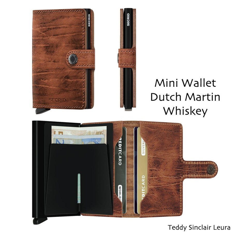 Secrid Miniwallet Dutch Martin Wallet Design Mode International Whiskey 
