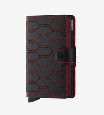 Secrid Miniwallet Fuel Wallet Design Mode International Black-Red 