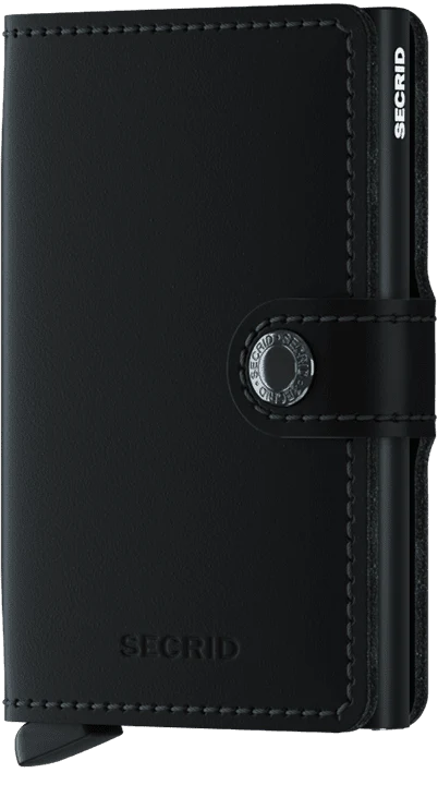 Secrid Miniwallet Matte Wallet Design Mode International Black 