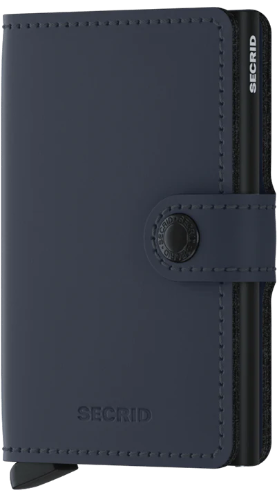 Secrid Miniwallet Matte Wallet Design Mode International Night Blue 