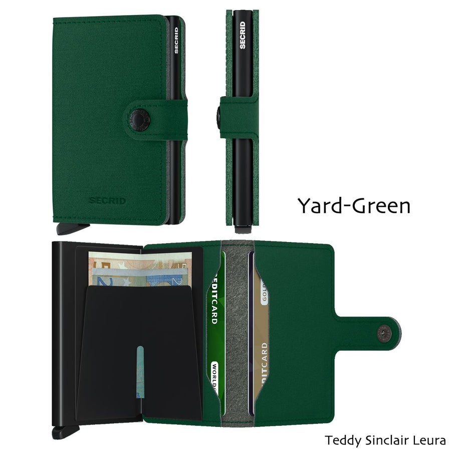 Secrid Miniwallet Yard Wallet Design Mode International Green 