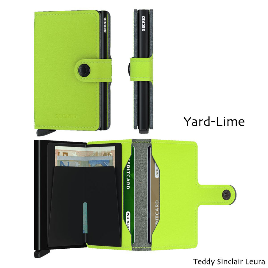 Secrid Miniwallet Yard Wallet Design Mode International Lime 