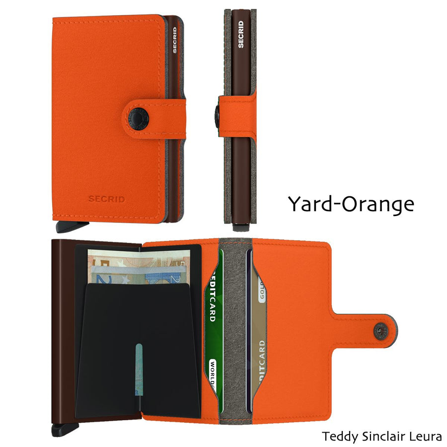 Secrid Miniwallet Yard Wallet Design Mode International Orange 