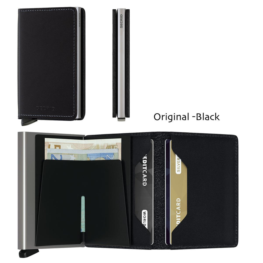 Secrid Slimwallet Original Wallet Design Mode International Original Black 