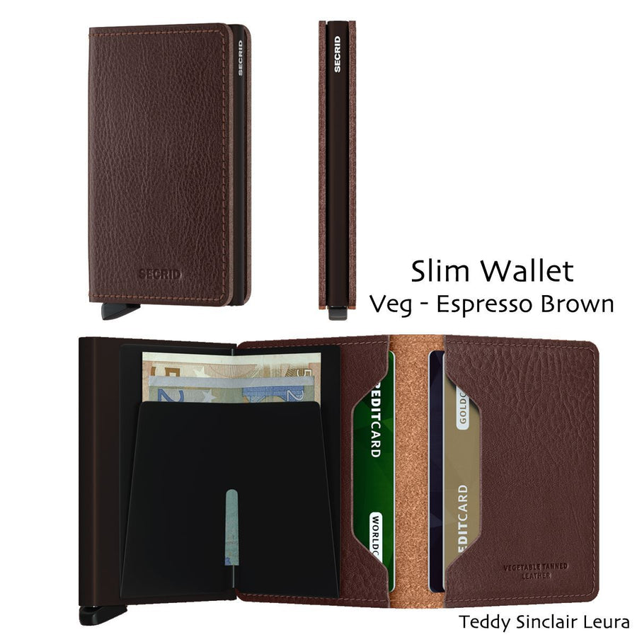 Secrid Slimwallet Vegetable-Tanned Wallet Design Mode International 