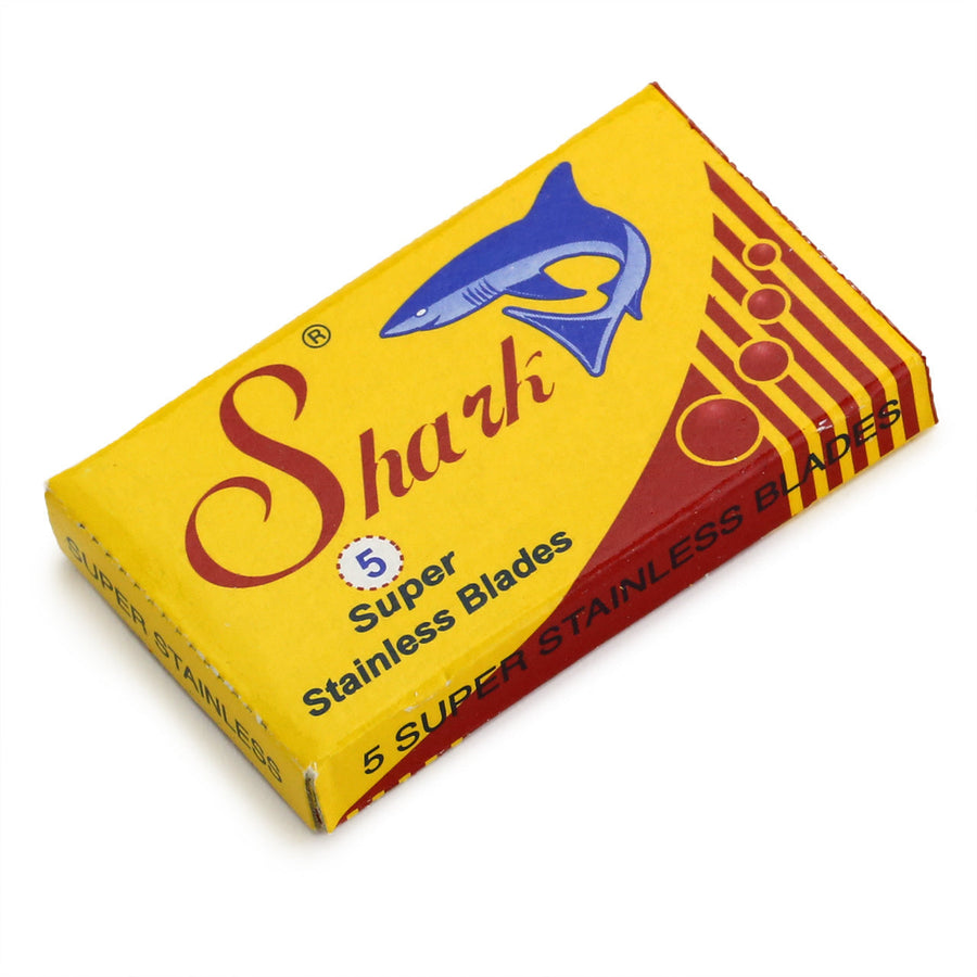 Shark Super Razor Blades Shaving Wholesale Grooming Supply Stainless - Pack of 5 