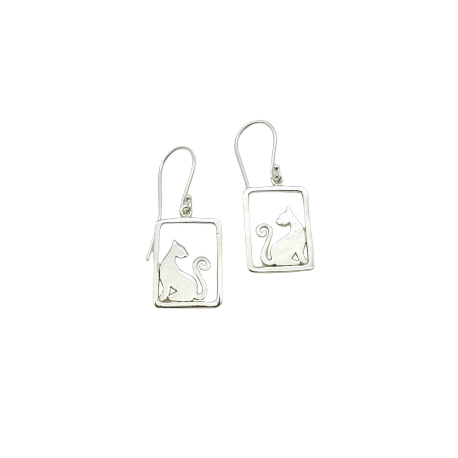 Silver bar#9 Earrings Silver Bar 