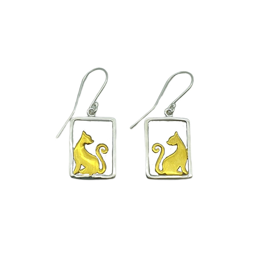 Silver bar#9 Earrings Silver Bar 