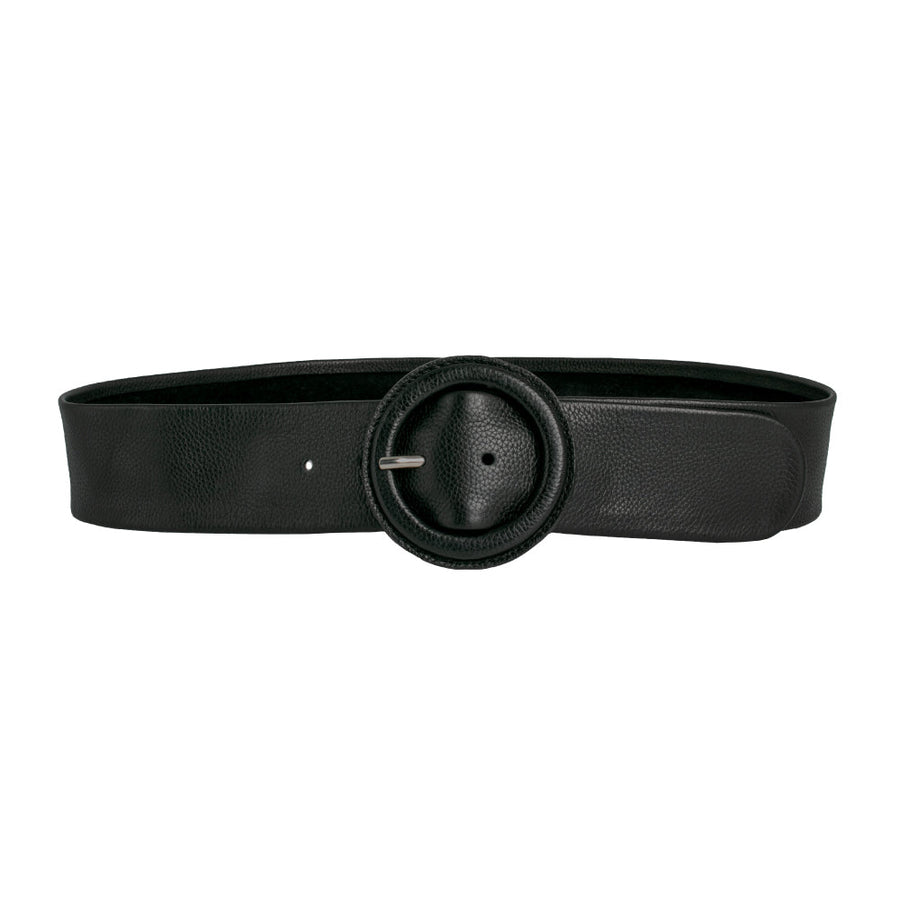 Skye Leather Belt Belt Loop Leather Co Black S 