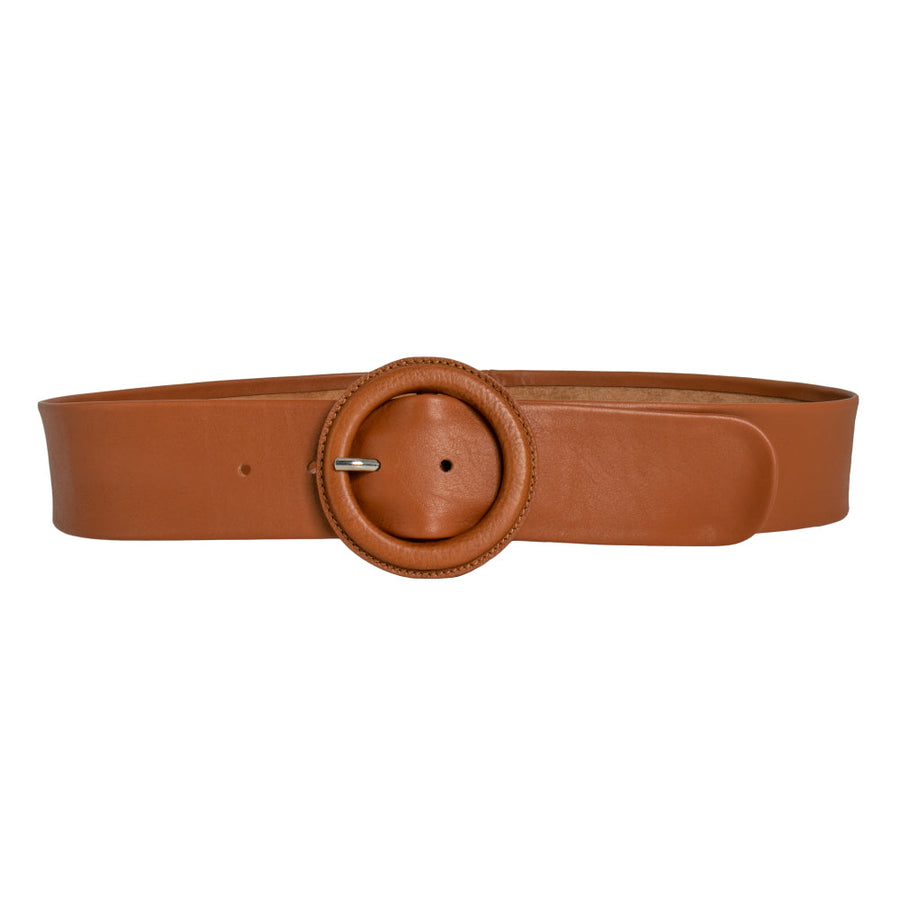 Skye Leather Belt Belt Loop Leather Co Tan S 