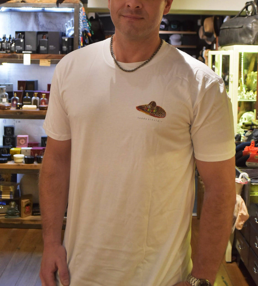 Sombrero & Skull Tee T-Shirt Teddy Sinclair 
