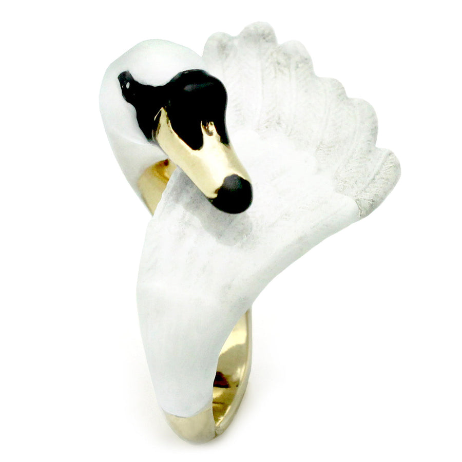 Swan Ring Jewelry Good After Nine TH 
