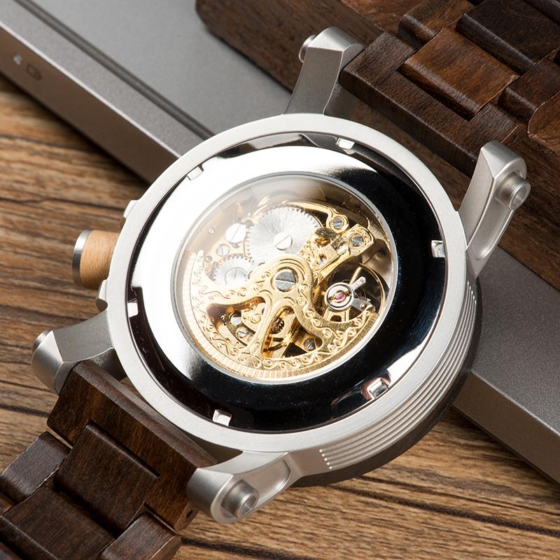 Synergy Auto Wooden Watch Watch Fr33 Earth 
