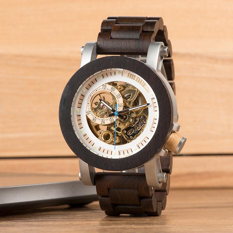 Synergy Auto Wooden Watch Watch Fr33 Earth 