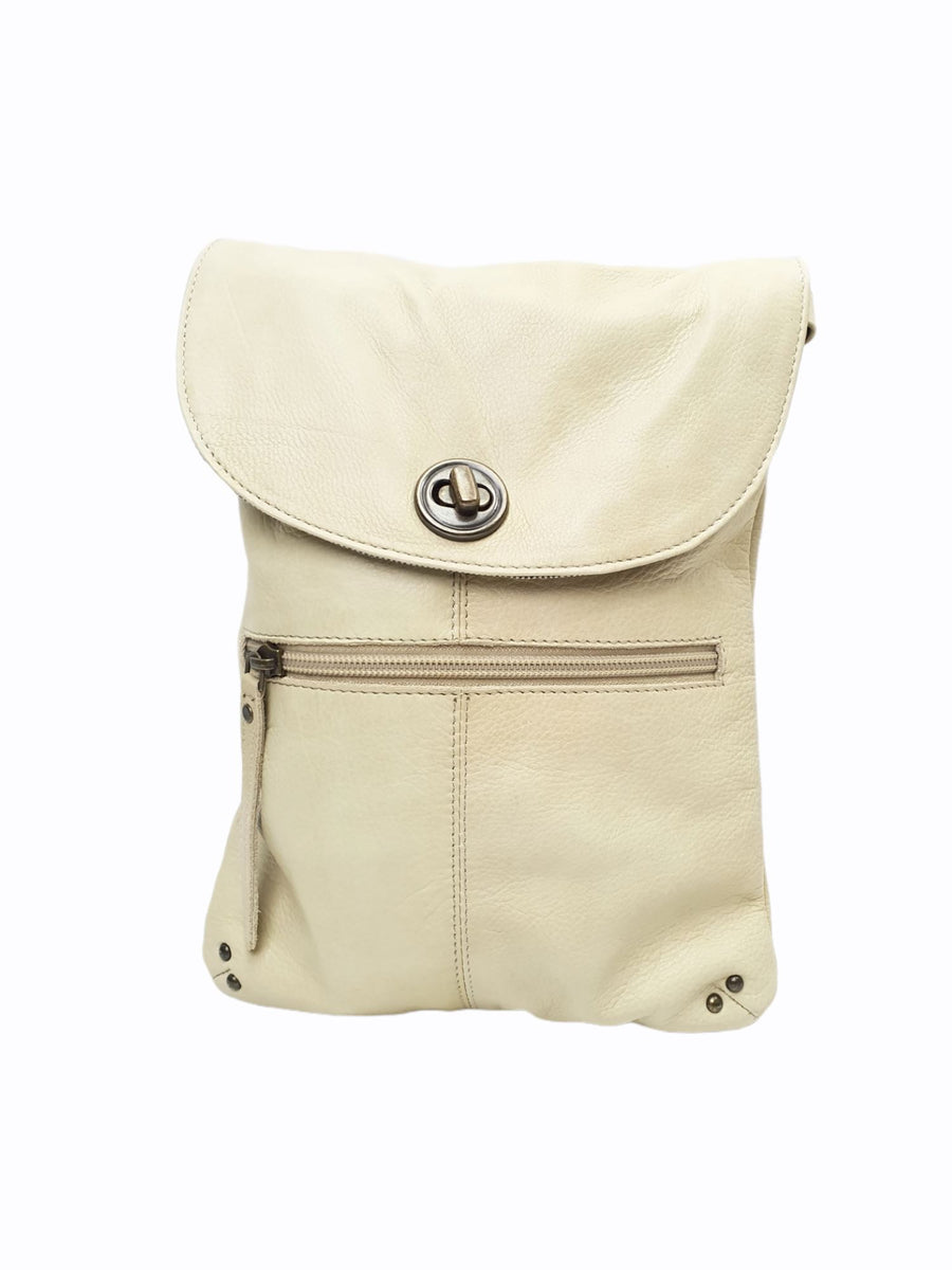 Tayla Compact Leather Sling Bag Bag Oran Dusty Sand 