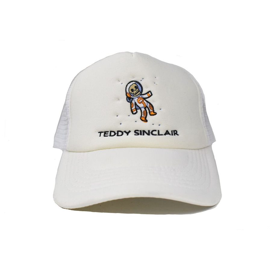 Teddy Sinclair Spaceman Cap Cap Teddy Sinclair (China) Mesh/White 