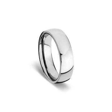 Titanium Ring - Polished Mens Jewellery DPI (Display Plus Imports) 