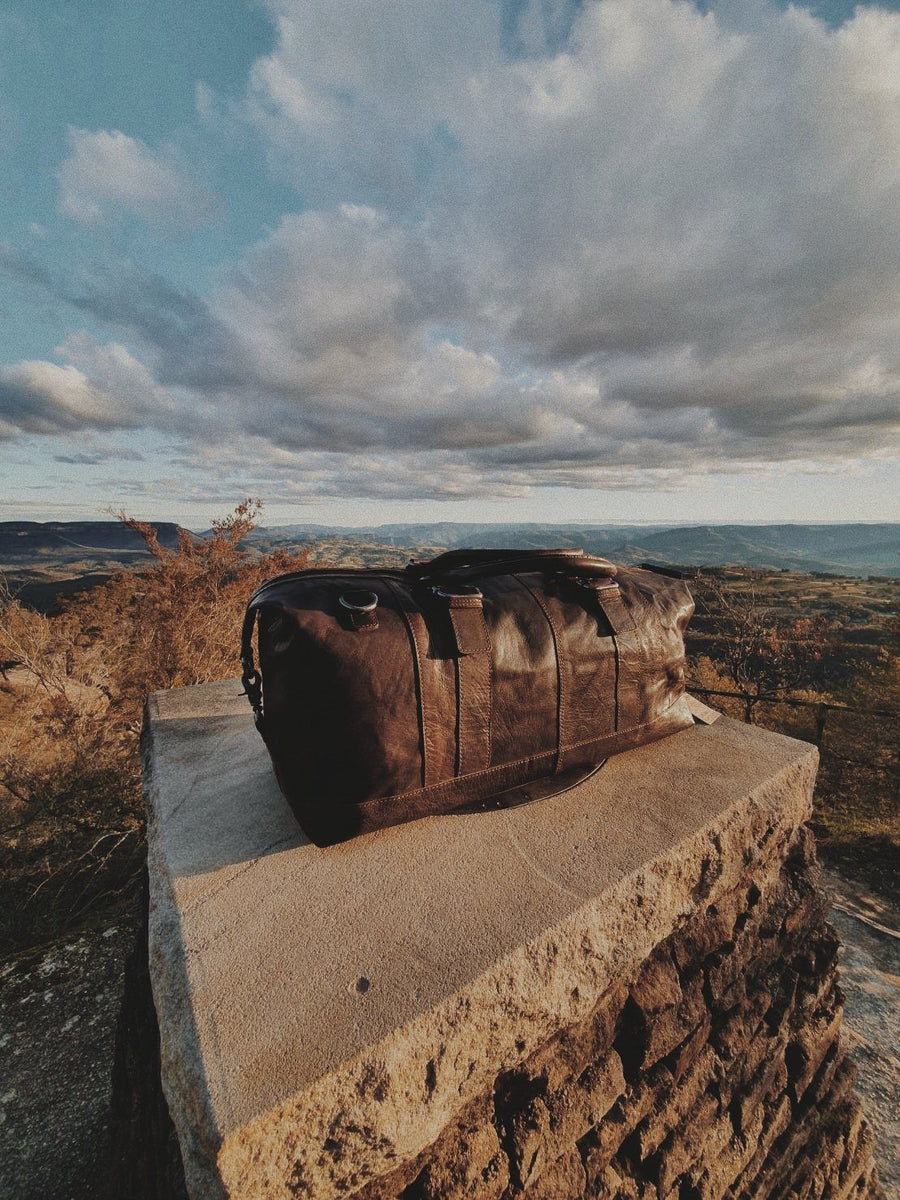 Toowoomba Leather Travel Bag Travel Bag Oran 