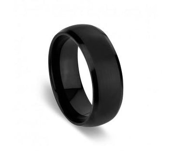 Tungsten Ring - Black Mens Jewellery DPI (Display Plus Imports) 