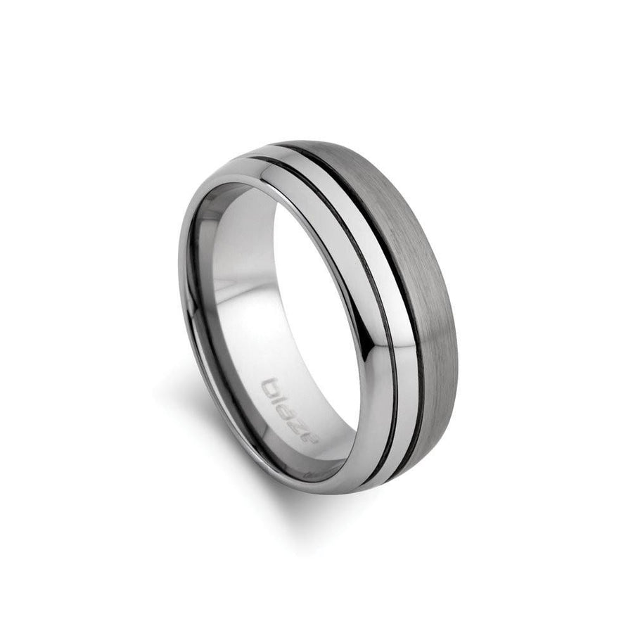 Tungsten ring - matte/shiny Men's Jewellery DPI (Display Plus Imports) 9 