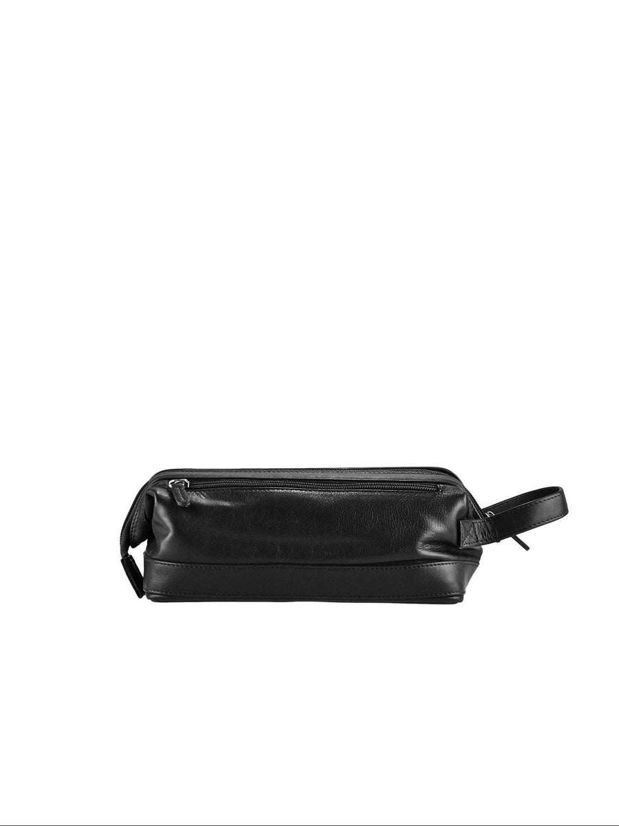 Wally Leather Wet Pack Bag Oran Black 