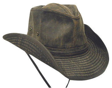 Weathered Cotton Outback Hat Avenel 
