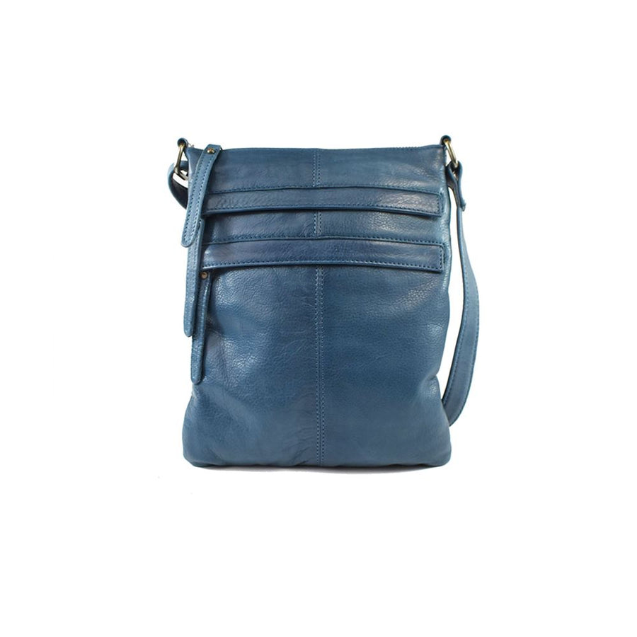 Wendy Versatile Leather Handbag Bag Oran Midnight Blue 