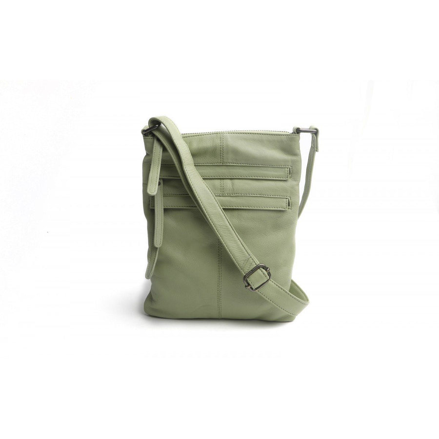 Wendy Versatile Leather Handbag Bag Oran Nile Green 